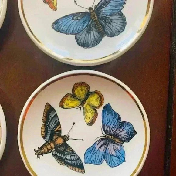 1960s Italian Porcelain Coasters by Bucciarelli Milano - Picture 6 of 9